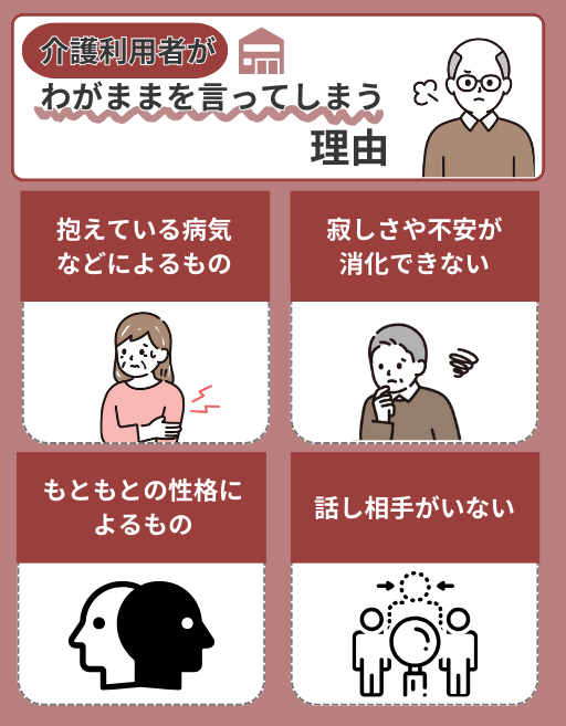 介護利用者がわがままを言ってしまう理由